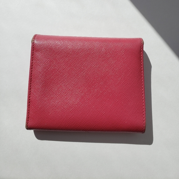Authentic Prada Saffiano Trifold Compact Wallet - Picture 8 of 17